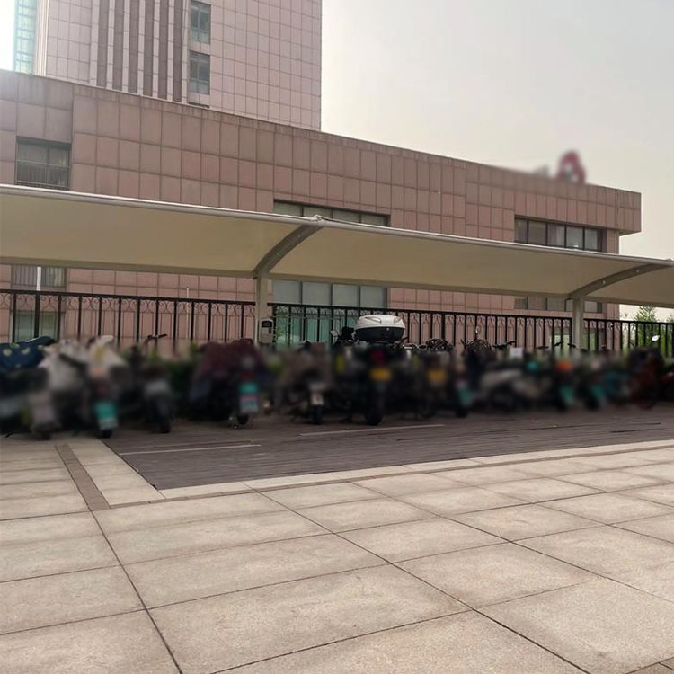 汝阳县膜结构电动车棚